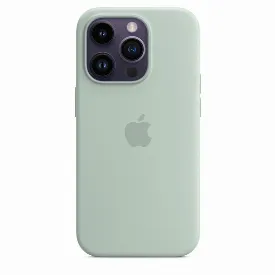 Чехол Apple iPhone 14 Silicone Case with MagSafe, темный фиолетовый